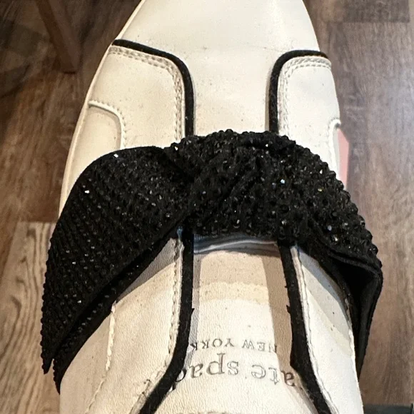 Kate Spade White and Black Sneakers - Picture 8 of 9
